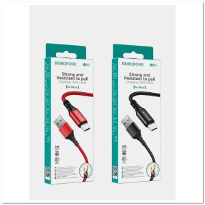Кабель micro USB BOROFONE BX54 2.4А, нейлоновый, 1м