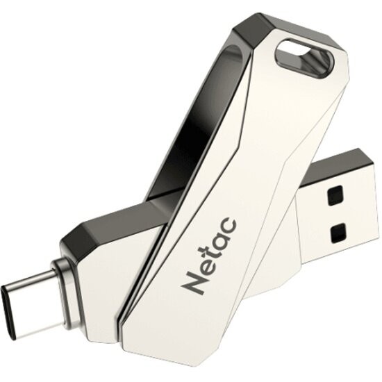 USB Flash NETAC 256 Гб U782C DUAL (USB 3.1/Type-C)