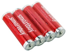 Батарейка алкалиновая Smartbuy AA LR6/4S
