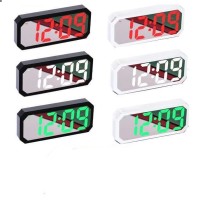LED-ЧАСы зеркальные электронные c будильником и термометром DS-X6606