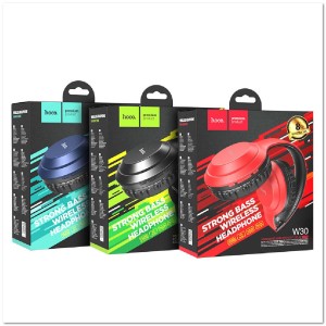 Полноразмерные BLUETOOTH наушники HOCO W30