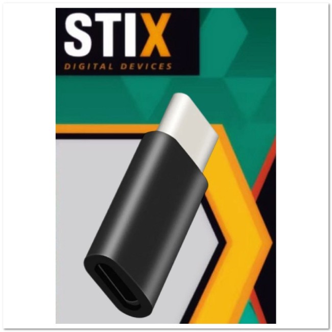 Переходник OTG Lightning - TYPE C STiX X-04