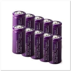 Аккумулятор BL 16340/CR123  300 mAh 3,7V (для тепловизоров, ночных прицелов)