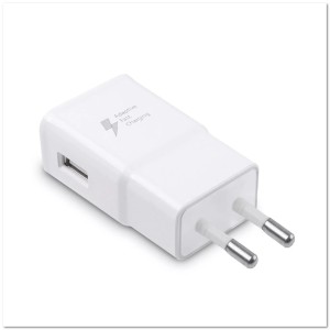 СЗУ с USB 5V 2A/9 V 1.67A для Samsung S6 Original - U90 БЫСТРЫЙ ЗАРЯД (БЕЛЫЙ)