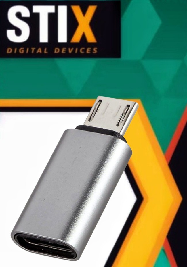Переходник OTG TYPE C - micro USB STiX X-02