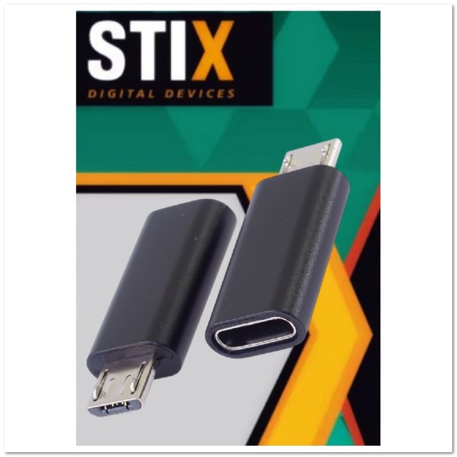 Переходник OTG TYPE C - micro USB STiX X-02