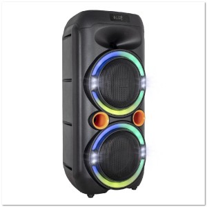 Напольный бумбокс MIVO MD-856 (100ВТ/2 сабвуфера +1 твитер /многоцветный 9 реж.)