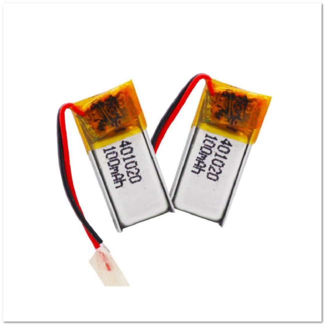 Аккумулятор 40*10*20=3,7V100mAh для СМАРТ-ЧАСОВ