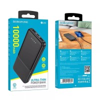 POWER-BANK BOROFONE BJ33 10000 mAh 2 USB, micro USB, USB-C