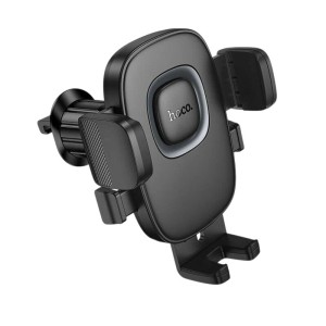 Автодержатель HOCO H75 в дефлектор, крючковой ЗАКРУЧИВАЮЩИЙСЯ ЗАЖИМ