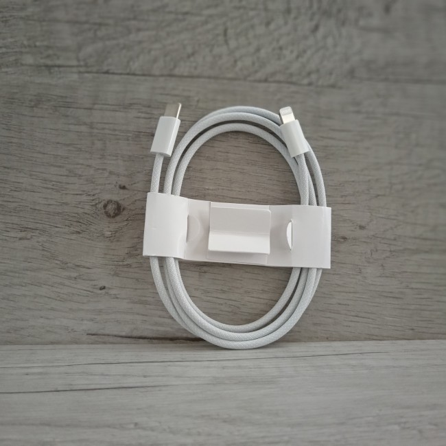 Кабель PD TYPE C-LIGHTNING STIX SX-09 FAST CHARGE 3A (1М) тканевые (тех.пак.)