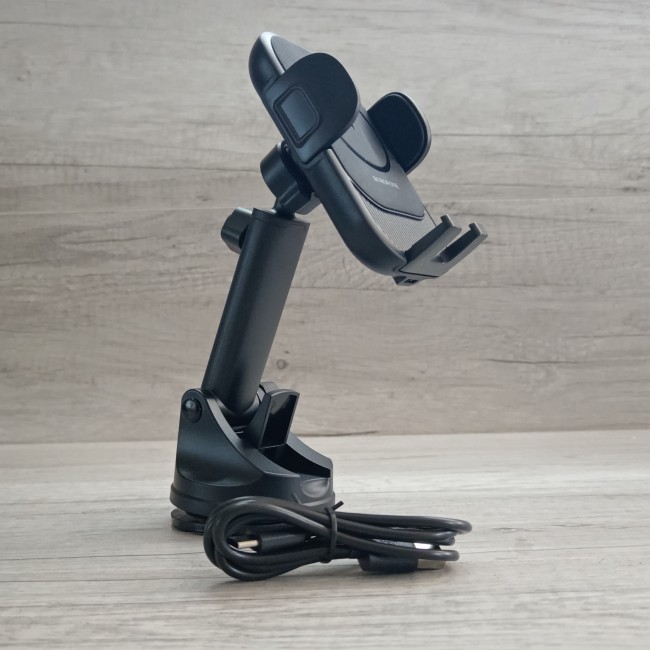 Автодержатель BOROFONE BH203 c беспроводной зарядкой, на панель Автодержатель BOROFONE BH203 c беспроводной зарядкой, на панель