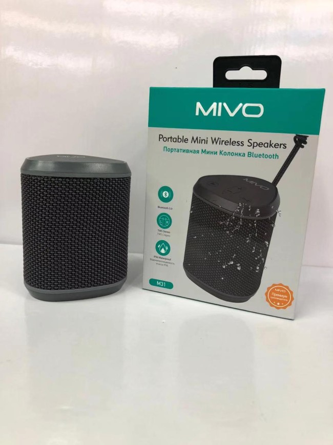 Bluetooth колонка Mivo M31 TWS (3W/1800mAh)