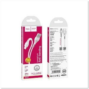 Кабель Lightning HOCO X37  2.4А (L=1M) круглый Кабель Lightning HOCO X37  2.4А (L=1M) круглый