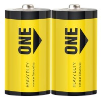 Батарейка солевая Smartbuy ONE R20/2S