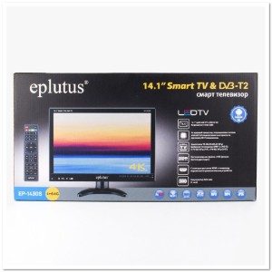 Смарт телевизор с цифровым тюнером Eplutus EP-1430S (дисп.14'', 1920*1080, Smart TV)