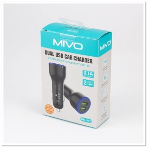 АЗУ с 2-мя USB MIVO MU-342 3.1А