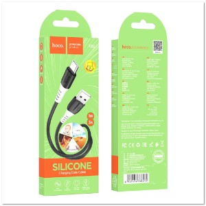 Кабель TYPE C HOCO X82 Silicone 3A (L=1М) (ЗАЩИТА ОТ ДЕТЕЙ/ОТ ПЕРЕГРЕВА/ОТ МОРОЗА) Кабель TYPE C HOCO X82 Silicone 3A (L=1М) (ЗАЩИТА ОТ ДЕТЕЙ/ОТ ПЕРЕГРЕВА/ОТ МОРОЗА)
