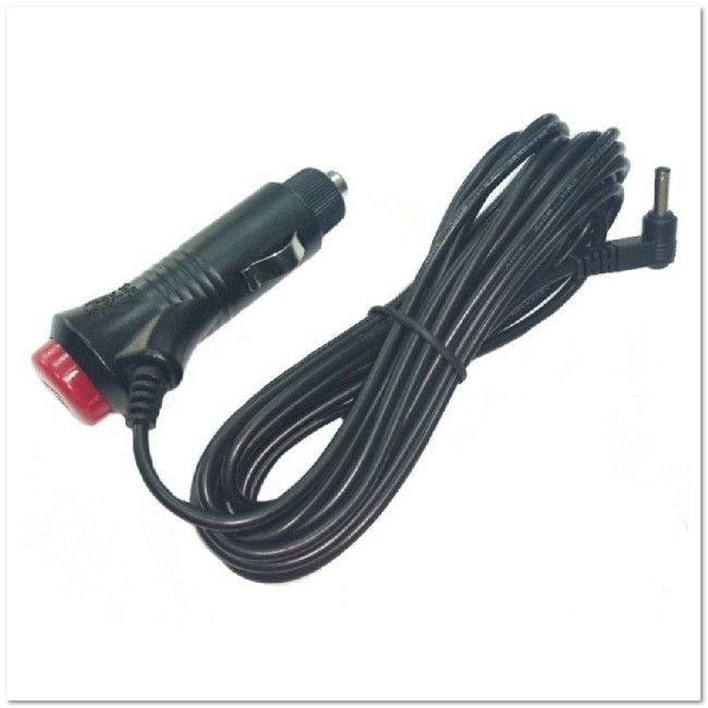 АЗУ 12V\2A КНОПКА (3,5х1,35) угловой 3,5 метра