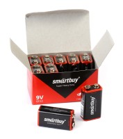 Батарейка солевая КРОНА Smartbuy 6F22/1S