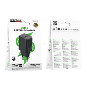 СЗУ BOROFONE BAS84A c TYPE-C портом PD25W