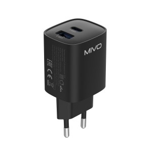 СЗУ MIVO MP-305Q с USB+TYPE-C портами PD+Q3.0 35W