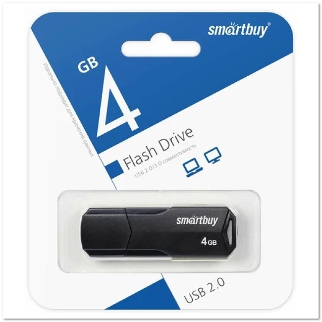 USB Flash SМARTBUY 4 Гб Clue