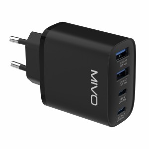 СЗУ MIVO MP-400Q с 2-мя USB+2TYPE-C портами  PD+QC3.0 80W
