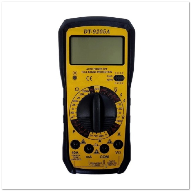Мультиметр X-PERT 9205A в резиновой калоше