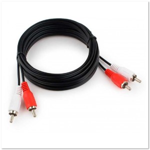 Видеокабель 2RCA-2RCA (2+2) PREMIUM 3 Метра