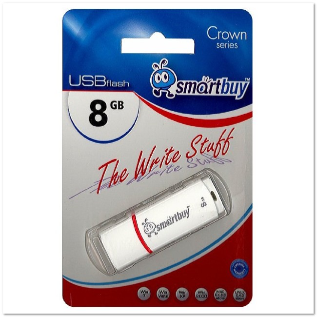 USB Flash SМARTBUY 8 Гб Crown