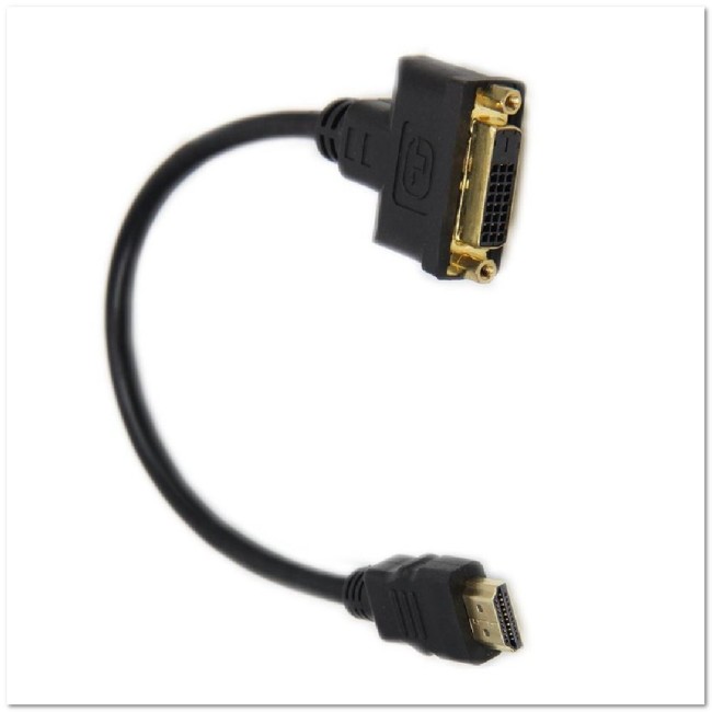 Адаптер HDMI to DVI 30 см