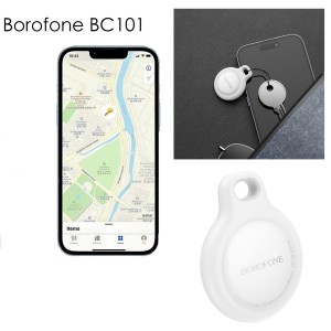 GPS-трекер AirTag BOROFONE BC101 для устройств на iOS WHITE