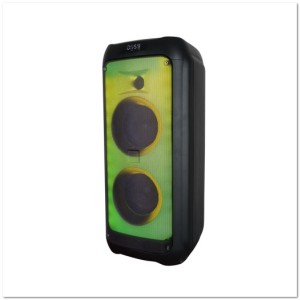 Напольный бумбокс MIVO MD-651 (80ВТ/2 сабвуфера +1 твитер /многоцветный 6 реж.)