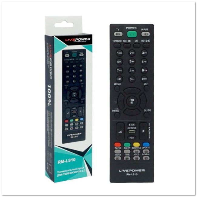 ТВ пульт универ. for LG RM-L810