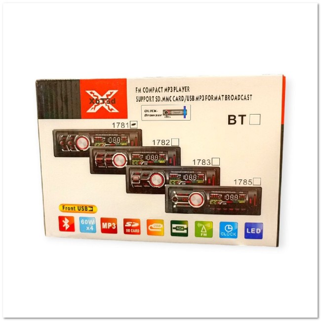Автомагнитола BLUETOOTH ENERGY SOUND 1781 ЕВРОРАЗЪЁМ