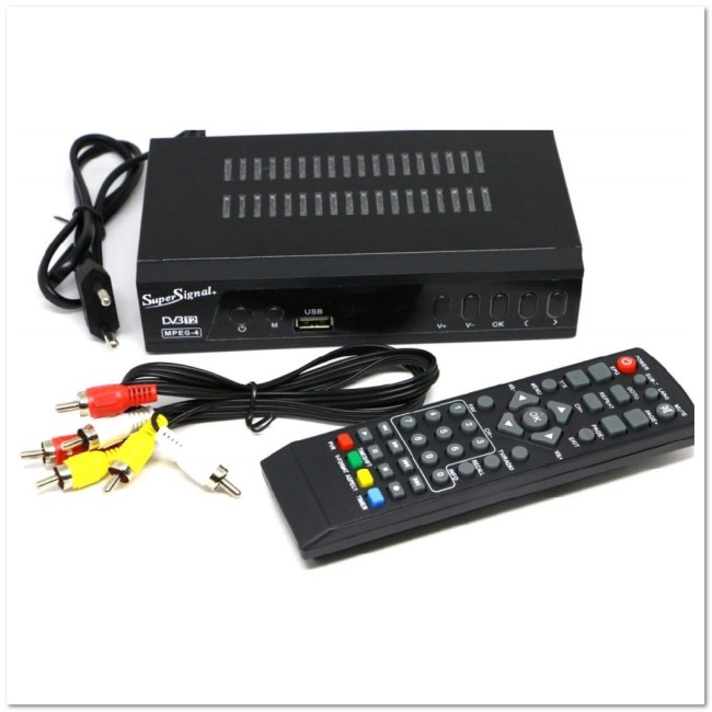 ТВ-приставка цифровая HD SUPER SIGNAL  (Wi-Fi)  Home version DVB-T и DVB-T2
