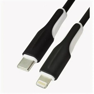 1Кабель TYPE-C на Lightning BOROFONE BX119 3А (PD 27W) (1М) (круглый)