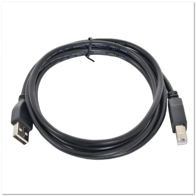 Кабель USB для принтеров и МФУ с фильтром (5 м)