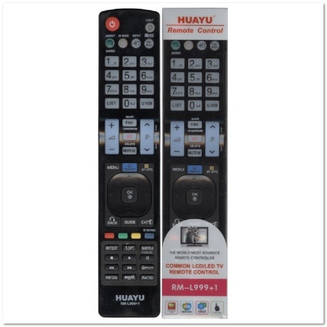 ТВ пульт универ. for LG RM-L999+1