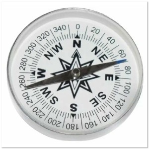 Компас туристический из нержавеющей стали D77мм Компас туристический из нержавеющей стали D77мм