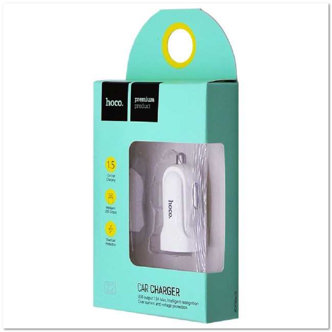 АЗУ с USB HOCO Z2  1.5A