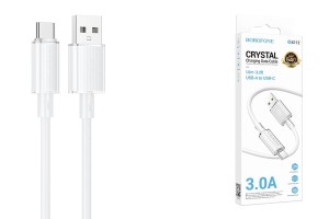 Кабель TYPE C BOROFONE BX112 3А (1М) (круглый)